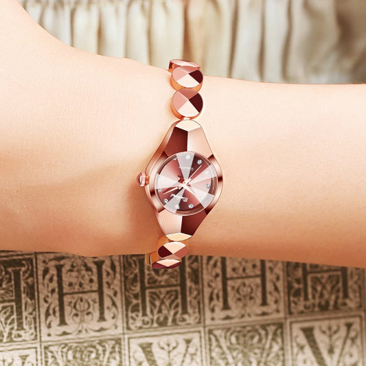 BINBOND 220 Women's Watch Waterproof High End Exquisite Bracelet Fashion Ins Style Light Luxury Quartz Watches for Woman ЧаŃŃ
