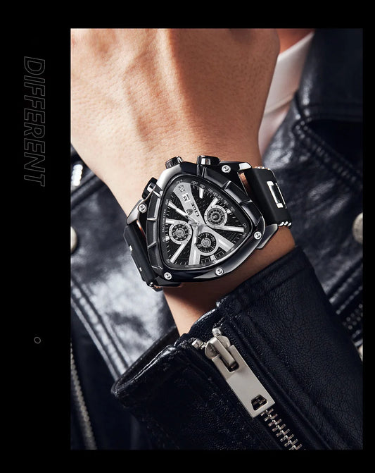 LIGE Waterproof Watches For Men Top Brand Luxury Silicone Quartz Watch Men Military Sports Date Chronograph Relogios Masculino