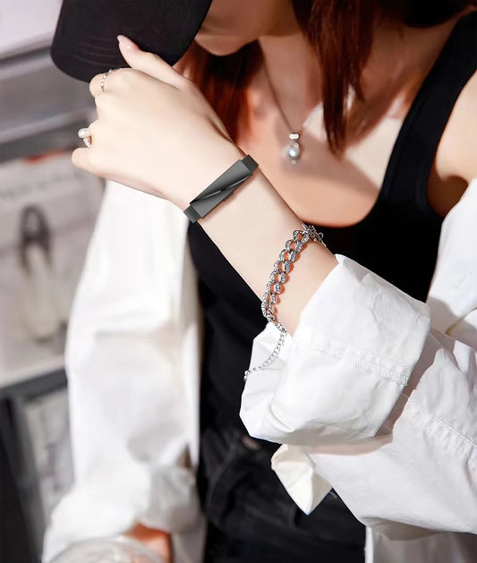 LIGE New Lady Smart Bracelet For Gifts Real Time Heart Rate Call Reminder Waterproof Multi-sport Mode Couple Wristband Health
