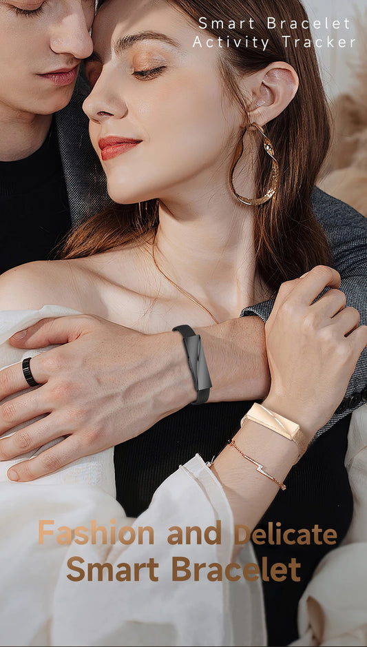 LIGE New Lady Smart Bracelet For Gifts Real Time Heart Rate Call Reminder Waterproof Multi-sport Mode Couple Wristband Health