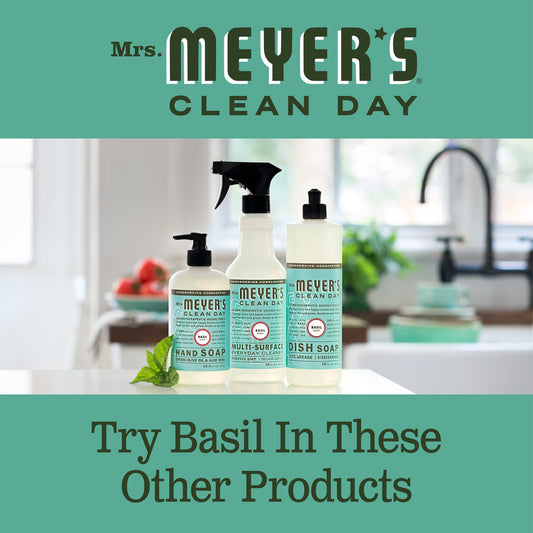 Mrs Meyers Liquid Hand Sp Refil Basl (6x33OZ )-2